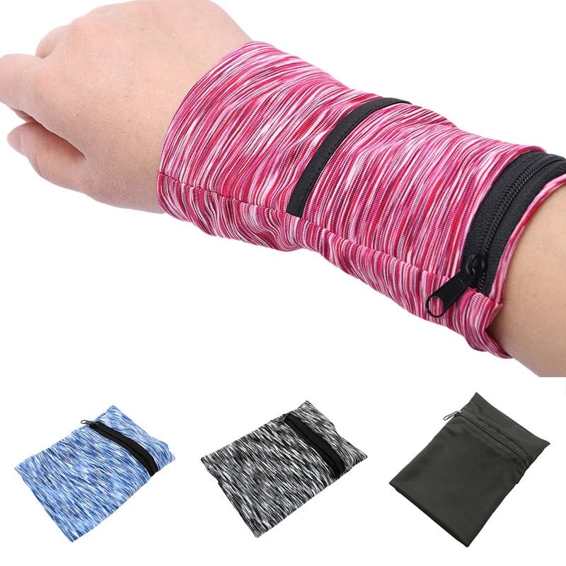 Zipper Bags Lightweight Wrist Wallet Pouch Phone, Key, Cards - MobilityBuy.com 